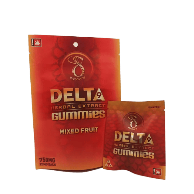 DEVIATE 20mg Delta-9 Mixed Fruit Gummies 2-Pack